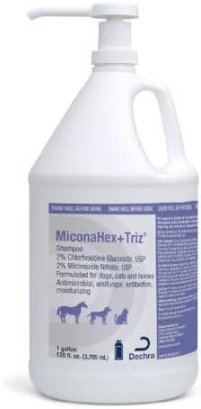 MiconaHex+Triz Shampoo for Dogs, Cats and Horses, Gallon