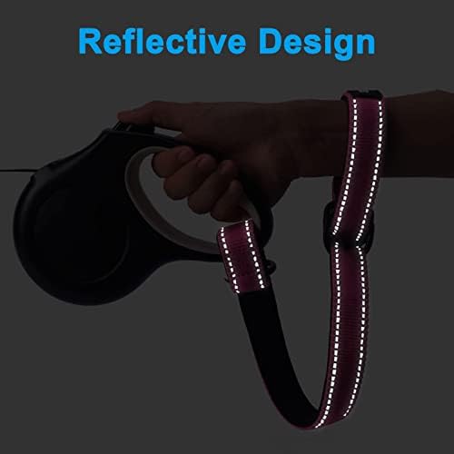 PetBonus Short Dog Leash, Safety Wrist Strap for Dog Retractable Leash