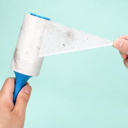 4 inch Lint Roller Refills for Evercare Extreme Stick All Purpose Lint Roller Standard Sticky Roller Refills 6 Pack 90 Sheets per Refill 540 Sheets Total (Inside Dia. 1 1/2 inch)