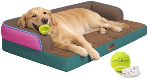 Comfort Expression Orthopedic XL Dog Bed for Large and Extra Large Dogs