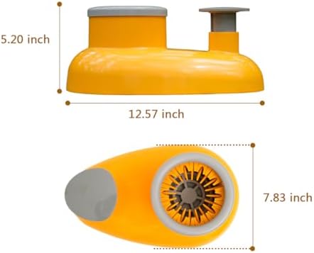 Mechanical Dog Paw Cleaner-Manual Spinning-Cup Washer (Medium-Large)
