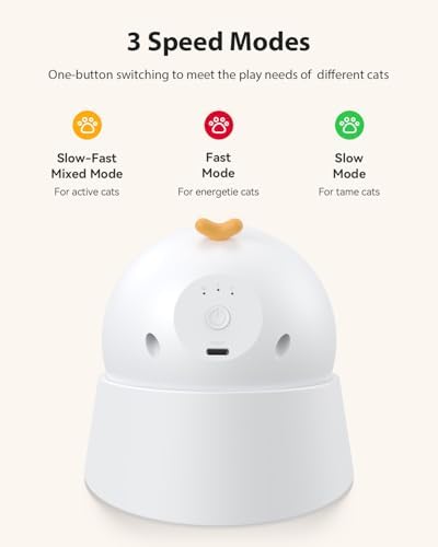 ROJECO Auto Laser Cat Toy,Interactive Cat Toys for Relief Boredom Indoor