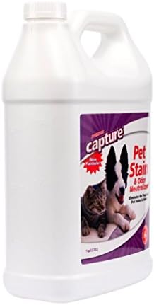 Capture Pet Stain & Odor Remover - Enzyme Pet Odor Eliminator - 1 Gallon