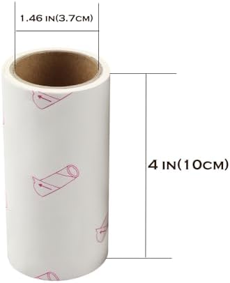 Pet Hair Lint Roller Refill, 480 Sheets (8 Refills), Adhesive Sheets