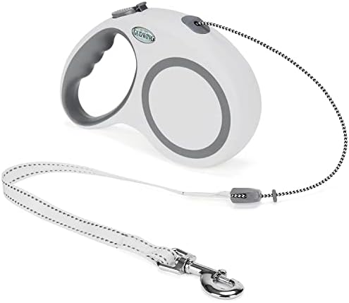 Retractable Dog Leash 30 FT, GUDWING Dog Walking Leash for Medium Large Dogs up to 77 lbs, Heavy Duty No Tangle, Large