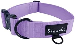 ShawnCo Basecamp Tactical Dog Collar (ICY Lilac, S)