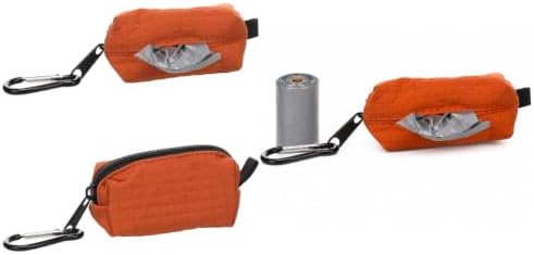 Flamingo Vika Waste Bag Dispenser - Orange | Stylish, Practical & Durable! - Includes Poop Bag