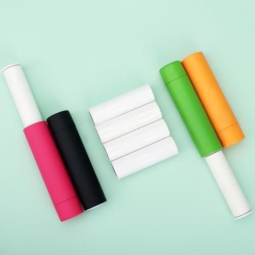 3.5 inch Mini Lint Roller Refills Compatible with Flint Classic Retractable Mini Lint Rollers Travel Size 3-1/2 Width Lint Roller Refills Pack of 4 Rolls 40 Sheets Each Roll Total 160 Sheets