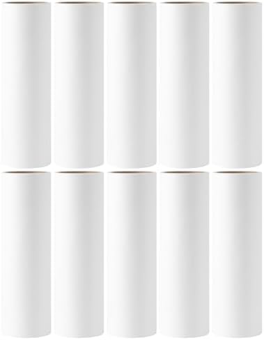 Lint Roller Refills 6.3 inch Great Value 10 Pack Extra Sticky Lint Remover Refills for Pet Hair Clothes Floor 6.3 inch Wide Lint Roller Replacement Refills