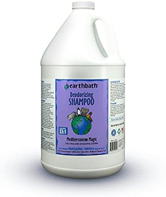 earthbath Mediterranean Magic Dog Shampoo, Made in USA, 128 Oz (1 Pack)