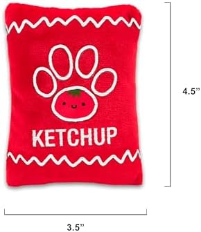 TONBO Soft Plush Small Cute and Cozy Nature Dog Cat Bed, Washer and Dryer Friendly (French Fries)