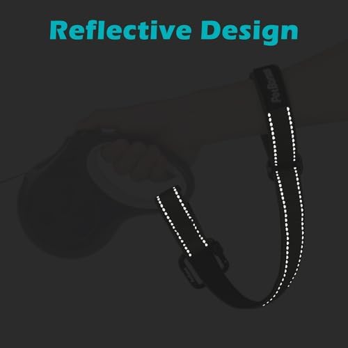 PetBonus Dog Leash Wrist Strap with Lockable Clip for Dog Retractable Leash