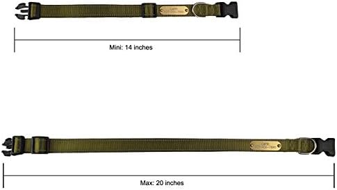 SINYUDUN Personalized Reflective Dog Collars with Customized ID Tags