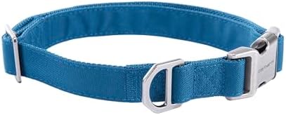 Carhartt Field Nylon Dog Collar Marine Blue Medium
