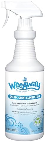 Wee Away Skunk Odor Eliminator, 32oz Unscented