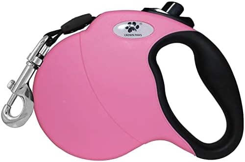 Retractable Dog Leash, Pink, Small Dog