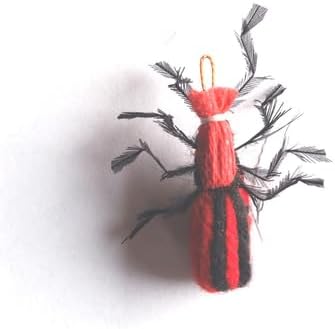 2 Inch Handmade Cat Toy Teaser Beetle (3, Assorted 3pk, Refill Only)