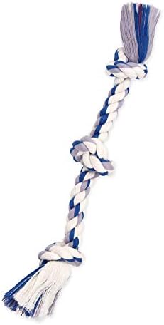 Mammoth Flossy Chews Color Rope Tug – Premium Cotton-Poly Tug Toy for Dogs – Interactive Dog Rope Toy – Tug Dog Chew Toy