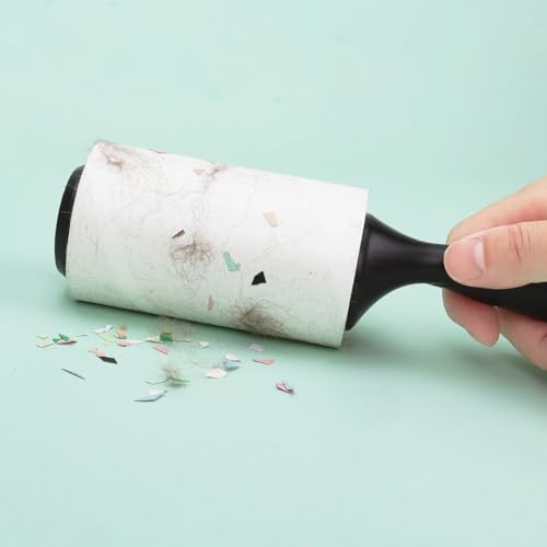 4 inch Lint Roller Refills Only for Scotch-Brite Pet Hair Pickup Extra Sticky Lint Roller 90 Sheets per Refill 6 Pack 540 Easy-Tear Adhesive Sheets Total (Inside Dia. 1 3/4 inch)