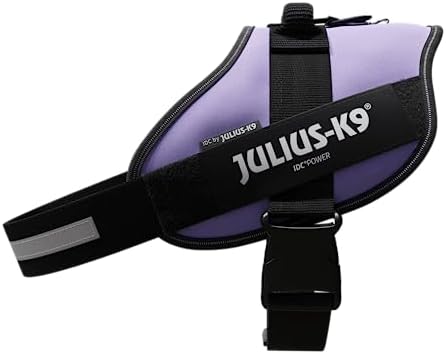 Julius-K9, 16IDC-PR-3, IDC Powerharness, Dog Harness, Size: 3, Purple