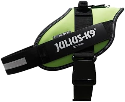 Julius-K9, 16IDC-NE-2, IDC Powerharness, Dog Harness, Size: 2, Neon Green