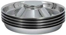 Stainless Steel Puppy Kitten Dish Whelping Weaning Dishes Feeder 11.8 Inch (2 Pack)
