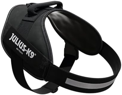 Julius-K9, 16IDC-P-2, IDC Powerharness, Dog Harness, Size: 2, Black