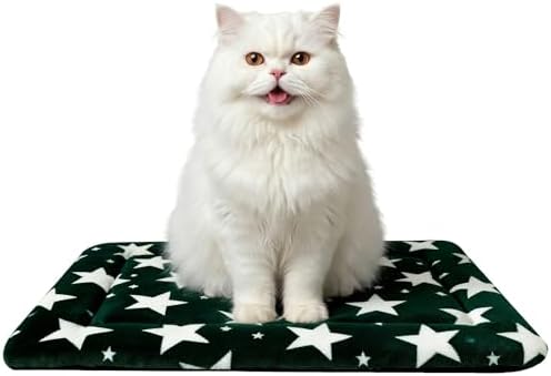 Cat & Dog Bed Mat - Reversible Dog Crate Bed Mats, Soft & Breathable Kennel Pad, Durable Crate Bed for Extra Small Dogs & Cats