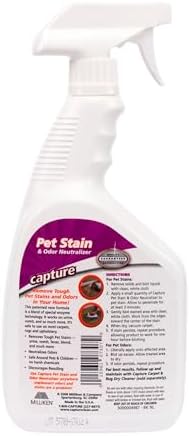 Capture Pet Stain & Odor Remover - Enzyme Pet Odor Eliminator - 32oz Spray