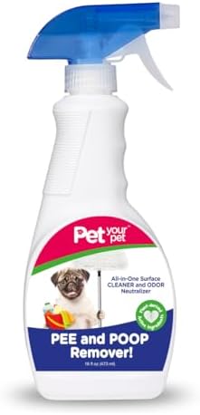 Dog Pee and Poop Remover Spray, 16 Fl Oz