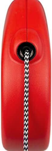 Flexi Basic Standard Cord Red Small 5m Retractable Dog Leash/Lead for Dogs up to 12kgs/26lbs