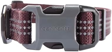 Carhartt Nylon Dog Collar Deep Wine L