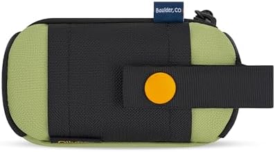 OllyDog Scoop Pick Up | Dog Poop Bag Holder | Lightweight & Water-Resistant Dispenser | Leash Attachment for Hands-Free Carry | Fits Standard Waste Bag Rolls (Palm)