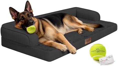 Comfort Expression Orthopedic Waterproof Jumbo Dog Bed for Giant Dogs