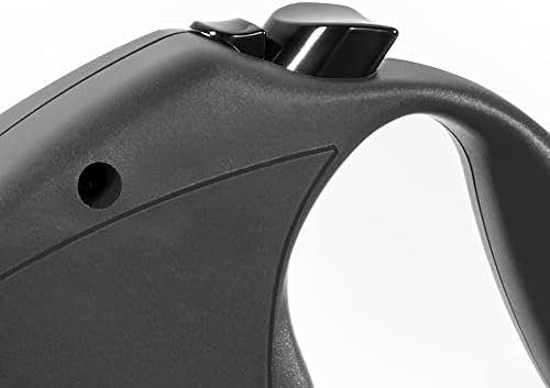 Flexi Basic Standard Cord Black Small 5m Retractable Dog Leash/Lead for Dogs up to 12kgs/26lbs
