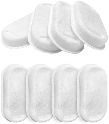 Official Tomxcute Cat Water Fountain Replacement Filters (8+8 Pack)