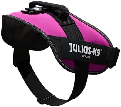 Julius-K9, 16IDC-DPN-2, IDC Powerharness, Dog Harness, Size: 2, Dark Pink