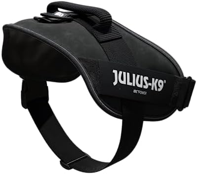 Julius-K9, 16IDC-P-2, IDC Powerharness, Dog Harness, Size: 2, Black