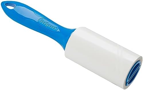 PetLovers Extra Sticky Lint Roller Single Unit 90 Sheets for Pet Hair Removal, Dog and Cat Lint Remover (1 Pack)