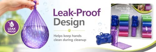 Dog Poop Bags 900 Count Leak Proof Thick Waste Dispenser Refill Rolls