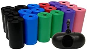 Five Star Pet 9" x 14.25" Made in USA Easy Open Poop Bags Dog Waste Bags, 18 Refill Rolls, 270 Bags
