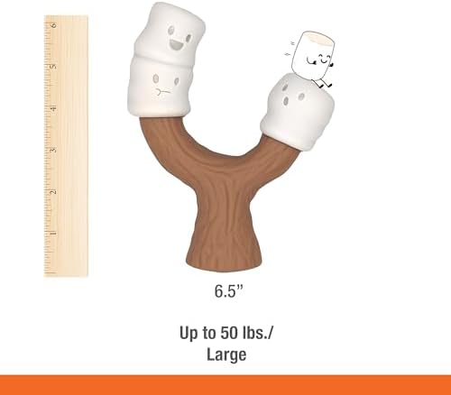 Nylabone Strong Chew Marshmallow Stick Dog Chew Toy, Large