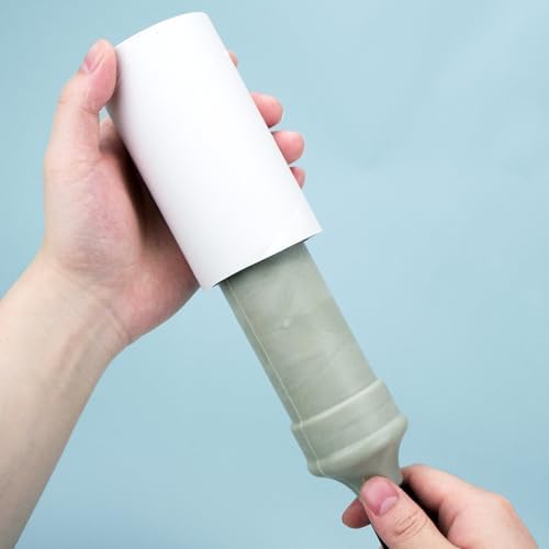 4.5 inch Lint Roller Refills Only for Spotty Jumbo Extra Sticky Adhesive Lint Roller Pet Cat & Dog Removal for Clothes and Furniture, Pack of 5 Refills, 300 Sheets Total