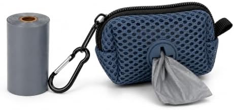 Flamingo Misha Poo Bag Dispenser - Blue | Stylish, Practical & Durable! - Includes Poop Bag