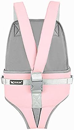 Leconpet Pet Dog Carrier Legs Out Front Backpack Adjustable Teddy Outdoor Chest Backpack for Small and Medium Dog with Fixed Buckle on the Back, More Comfortable to Carry (Medium, Pink)