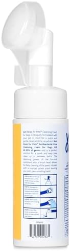 Wet Ones for Pets Antibacterial Dog Paw Cleaner with Built-In Brush, Foaming No-Rinse Formula for Cleaning Dirty Paws After Walks, Gentle Everyday Paw Wash for Dogs, 5 Oz - 2 Pack