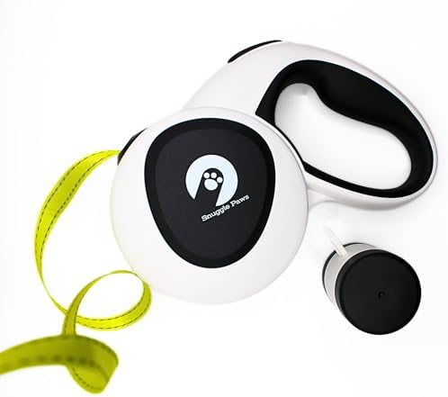 Snuggle Paws All-in-One Heavy Duty Retractable Dog Leash for Small Dogs