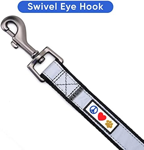 6-Ft Reflective Padded Leash by Pawtitas Store