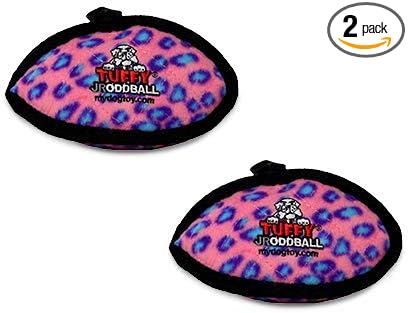 TUFFY® : 2 Pack Odd Ball Dog Toy: Ultra Durable Plush Toy with Multiple Layers & Reinforced Seams, Washable and Floats, Original Construction