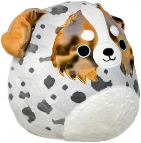 Squishmallow Official Kellytoy Plush Pets Squad Dogs Cats Bunnies Frogs Squishy Soft Plush Toy Animals (Raylor Australian Shepherd Dog, 8 Inch)